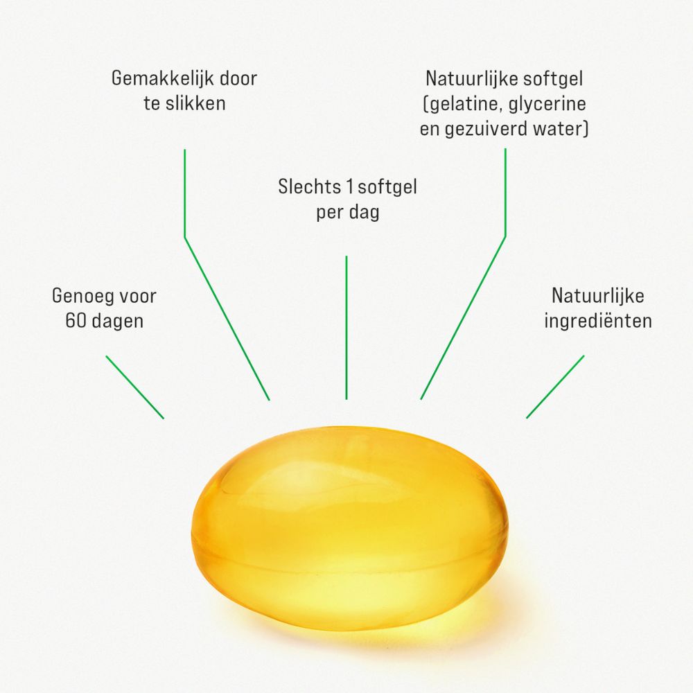 Vegan vitamine D3 25 mcg