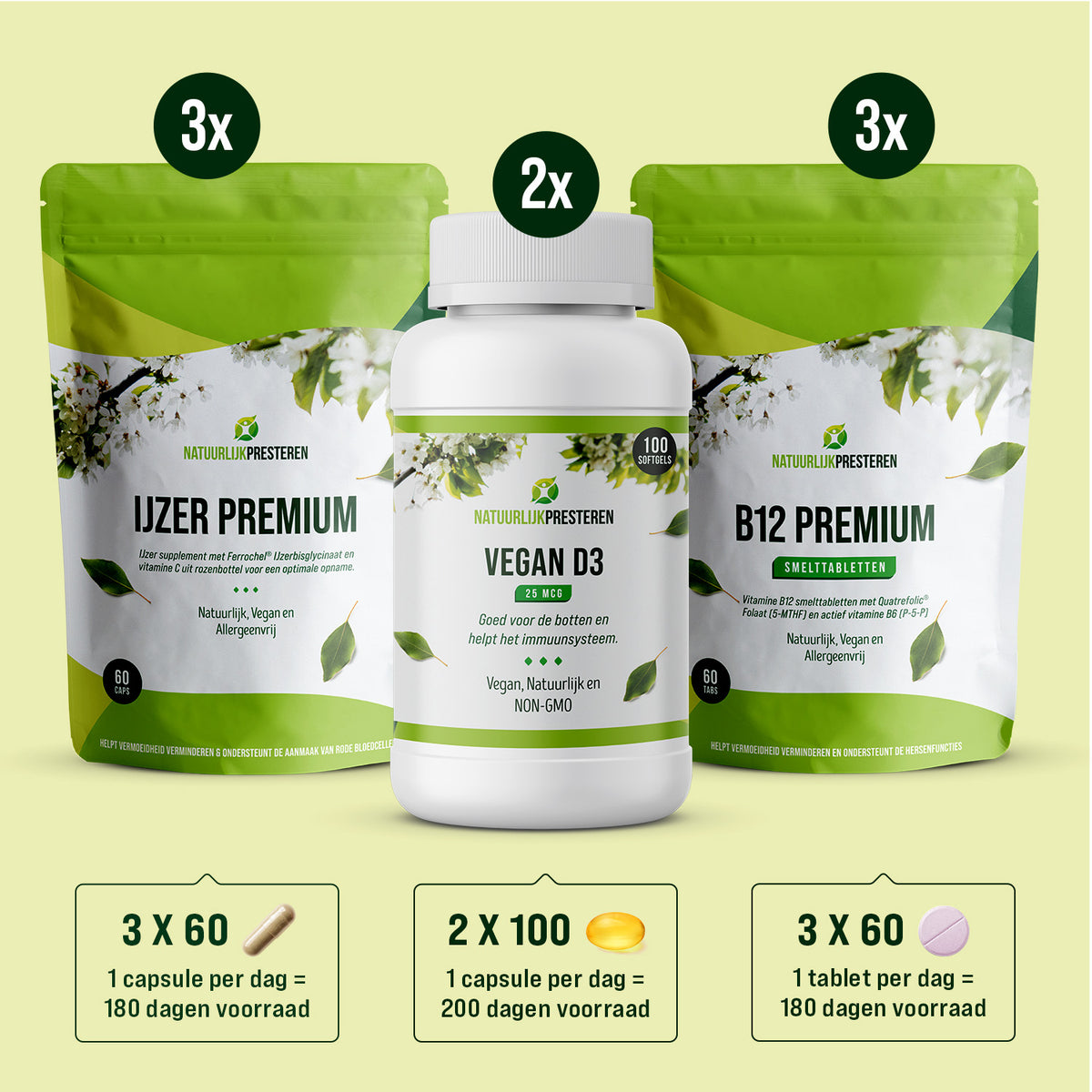 Vegan Premium Bundel - 6 maanden